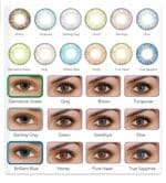 Contact Lenses Blue Green Honey Brown Gray - Image 4
