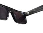 Prada Unisex black polarized sunglass - Image 4