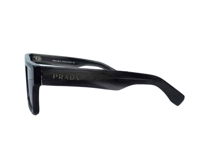 Prada Unisex black polarized sunglass - Image 2
