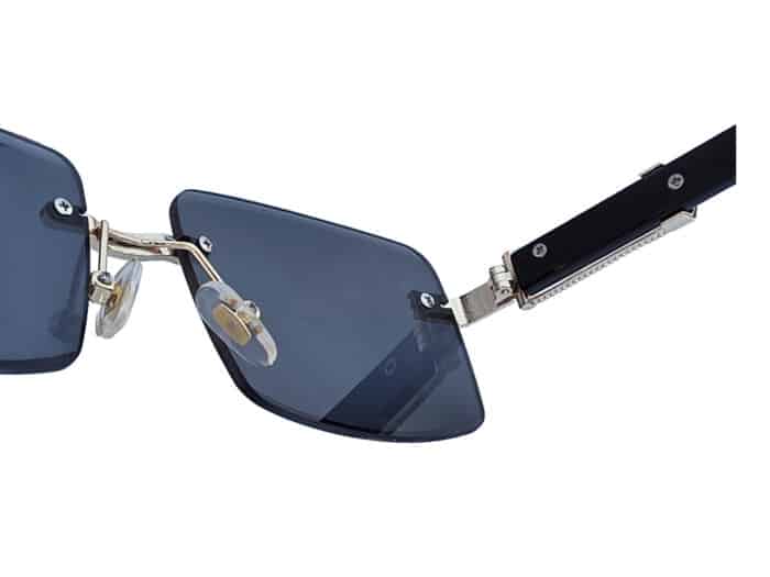 Black Rimless Sunglass Unisex - Image 3