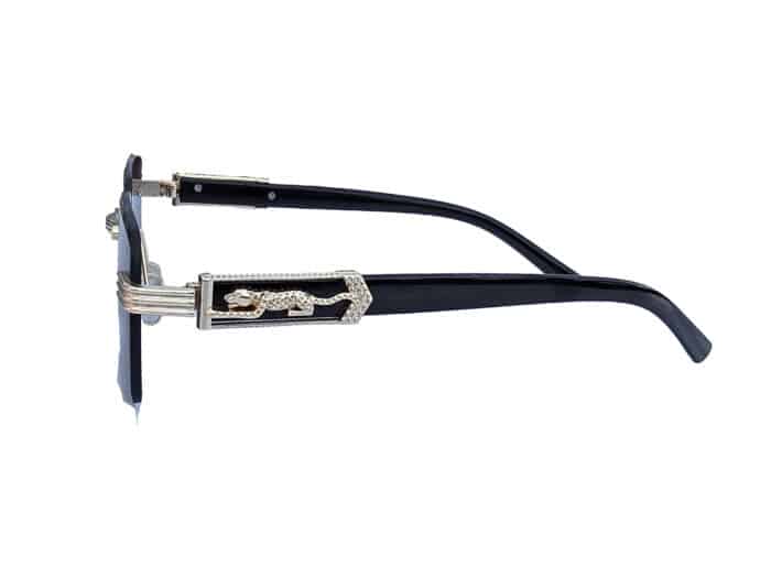 Black Rimless Sunglass Unisex - Image 4