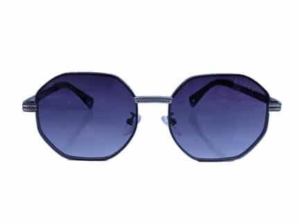 Blue Hexagonal Sunglass Unisex
