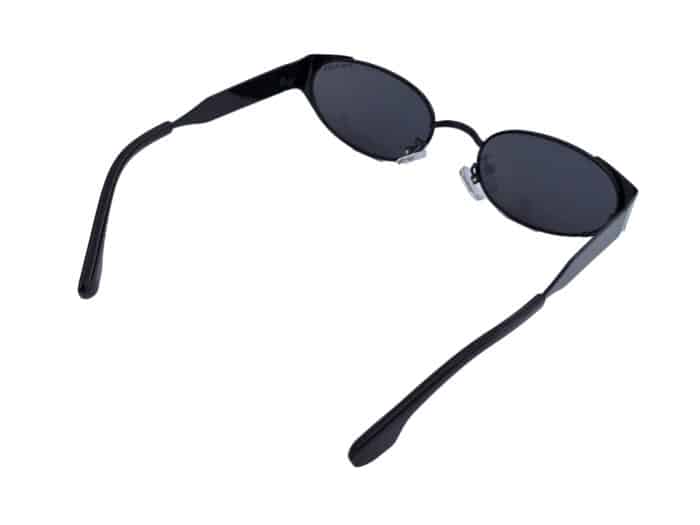 Nepspecs Black Oval Sunglass Unisex - Image 3