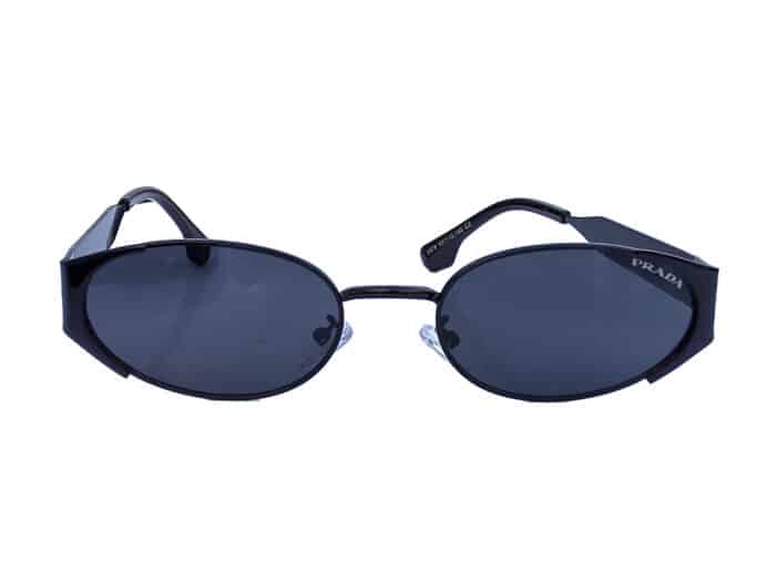 Nepspecs Black Oval Sunglass Unisex - Image 1