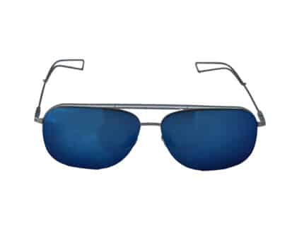 Reflector Half Rim Sunglass