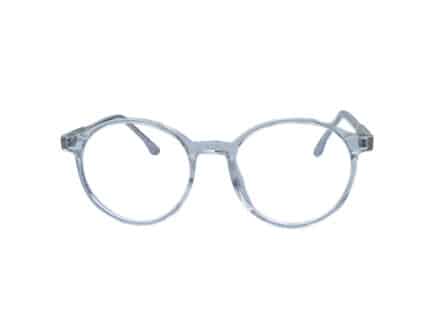 Light Blue Round Unisex Eyeglasses