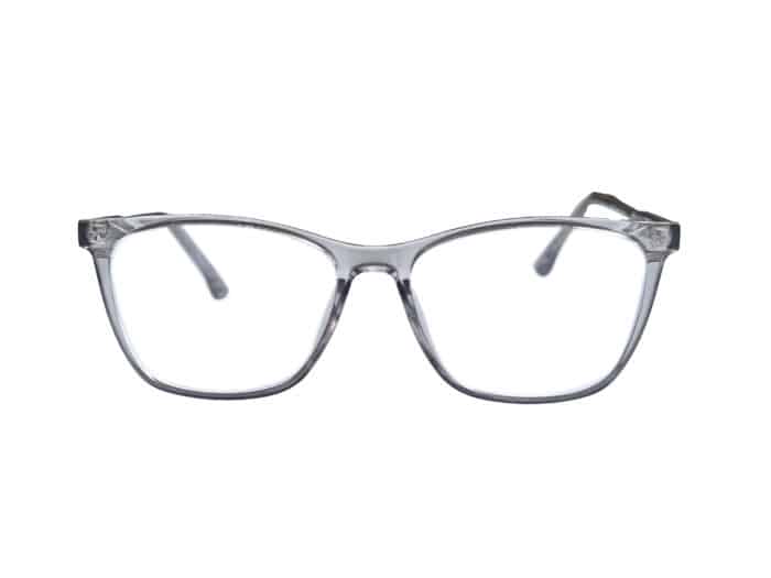 Transparent Square Unisex Eyeglass - Image 1