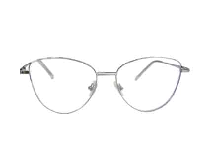 Stainless Silver Color Cat Eye Women Eyeglass