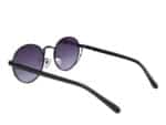 Black Oval Unisex Sunglass - Image 2