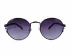 Black Oval Unisex Sunglass