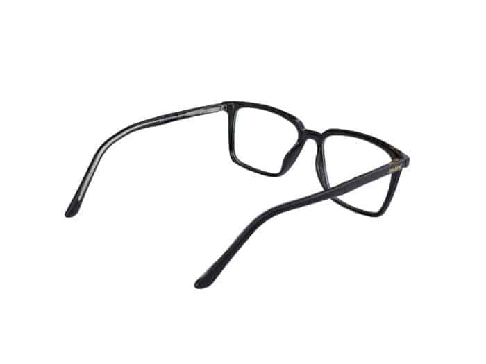 Black Square Unisex Eyeglass - Image 2