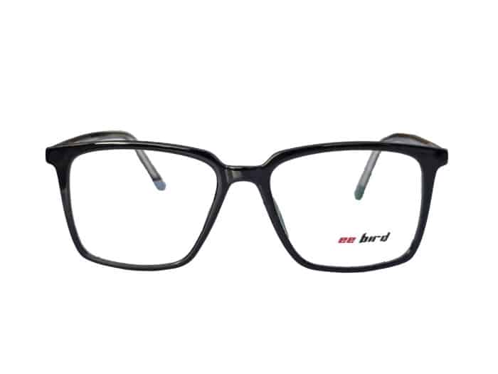 Black Square Unisex Eyeglass - Image 1