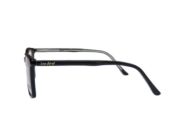 Black Square Unisex Eyeglass - Image 4