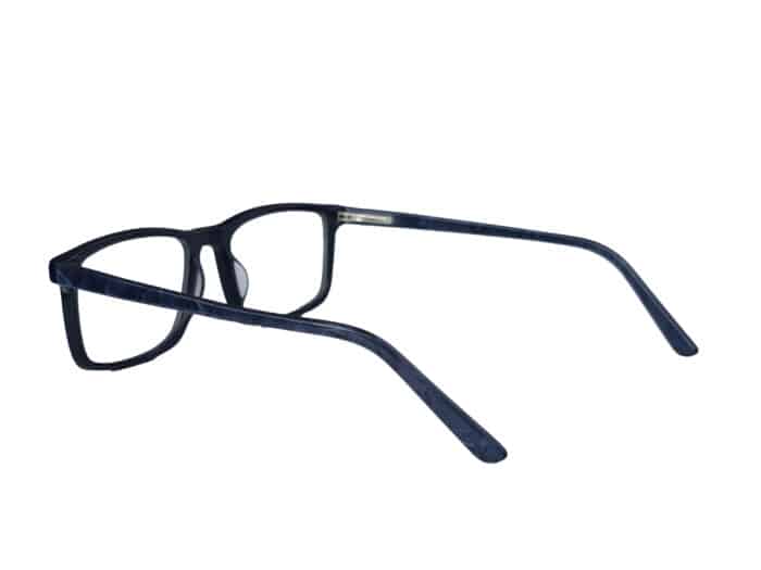 Blue Square Unisex Eyeglass - Image 2