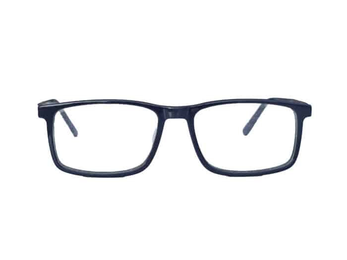 Blue Square Unisex Eyeglass - Image 1