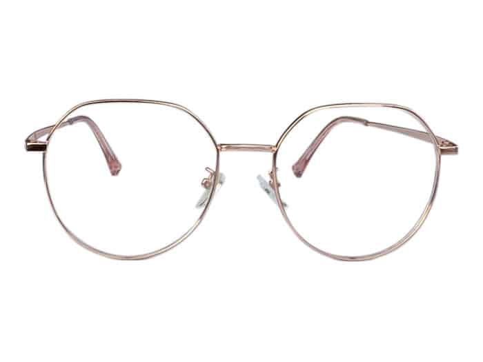 Golden Color Full Rim Eyeglass - Image 1