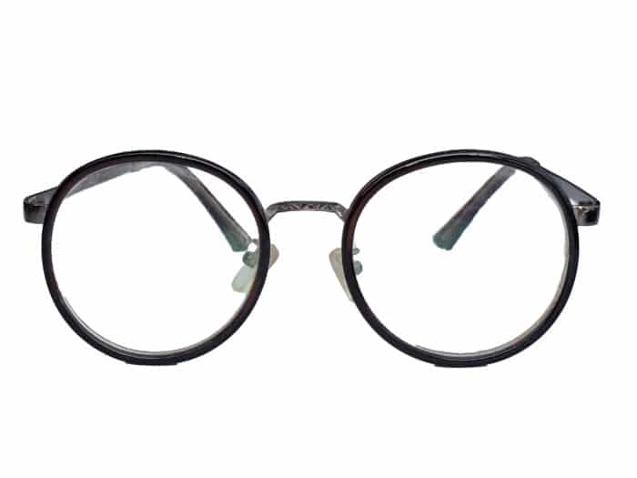 Dark Brown Oval  Unisex Eyeglass - Image 1