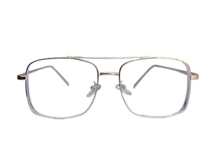 Golden Color Square Eyeglass - Image 1