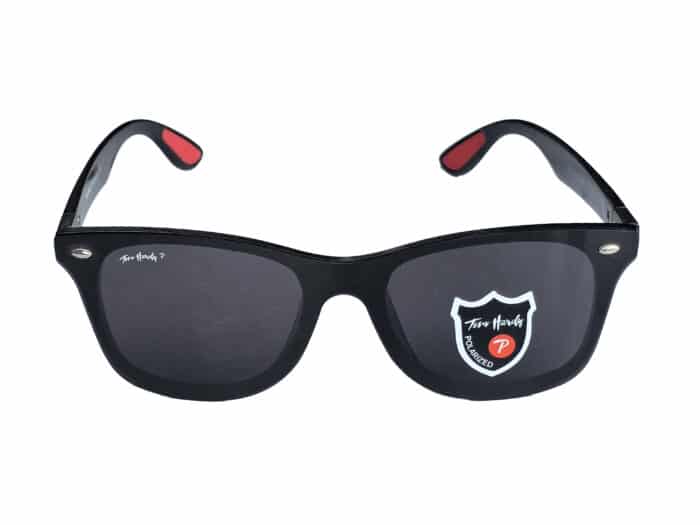 Black Square Unisex Sunglasses - Image 1