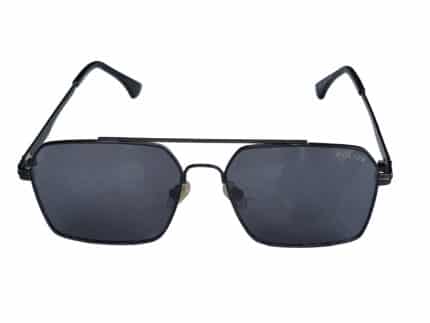 Black Rectangle Male Sunglasses