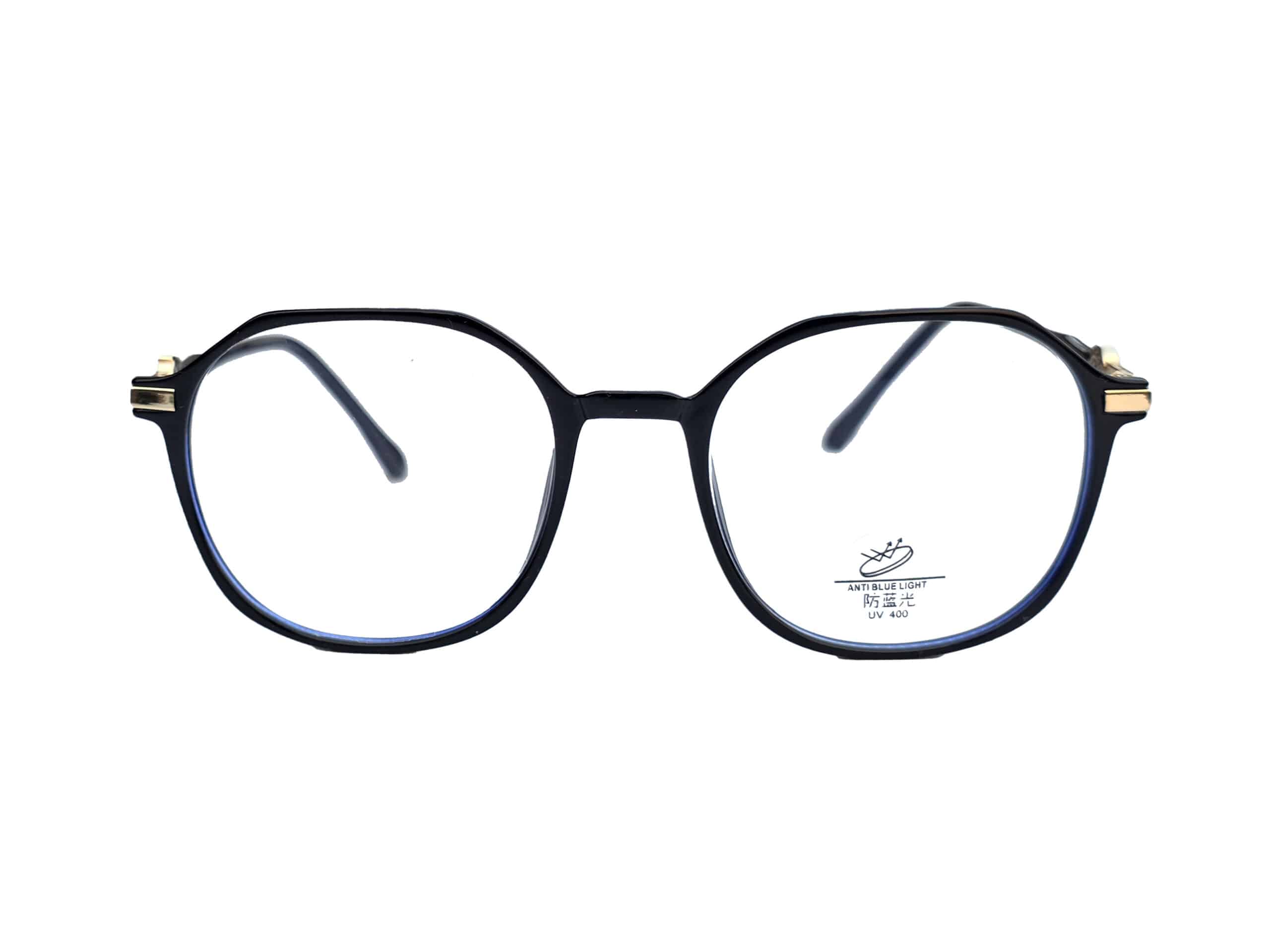NS040021F Ready made Blue cut Black Color Female Eyeglass - Image 1