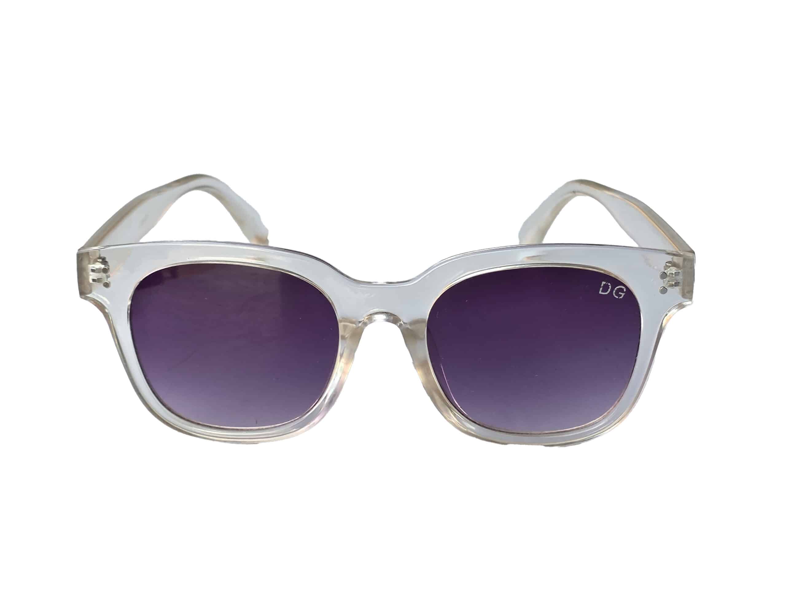 NS040048F Transparent Unisex Sunglass - Image 1