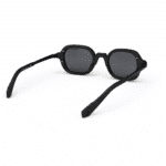 Premium Black Square Sunglasses for Men & Women | UV400 Protection | Stylish Retro Frame | Unisex Fashion Eyewear - Image 2