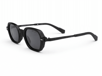 Premium Black Square Sunglasses for Men & Women | UV400 Protection | Stylish Retro Frame | Unisex Fashion Eyewear