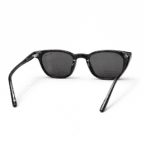 Premium Black Round Sunglasses for Men & Women | UV Protection | Stylish Modern Frame | Lightweight Designer Shades - Image 2