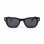 Oscar Premium Black Round Sunglasses for Men & Women | UV Protection Stylish Frame | Fashion Eyewear Nepal - Image 3