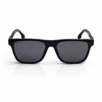 Gurkha Premium Black Square Sunglasses for Men & Women | UV Protection Stylish Frame | Unisex Fashion Shades - Image 4