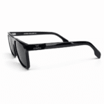 Gurkha Premium Black Square Sunglasses for Men & Women | UV Protection Stylish Frame | Unisex Fashion Shades