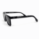 Premium Gurkha black square sunglasses with glossy frame and UV400 dark lenses