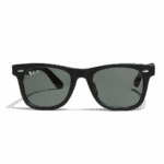 Classic Black Wayfarer Sunglasses for Men & Women | UV Protection | Premium Matte Frame | Stylish Everyday Wear - Image 3