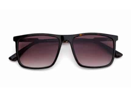 Gurkha Gold & Black Square Gradient UV400 Sunglasses